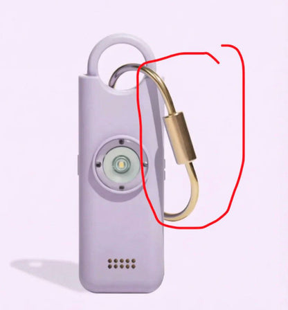 Rechargeable 135 DB Anti-wolf Outdoor Personal Alarm